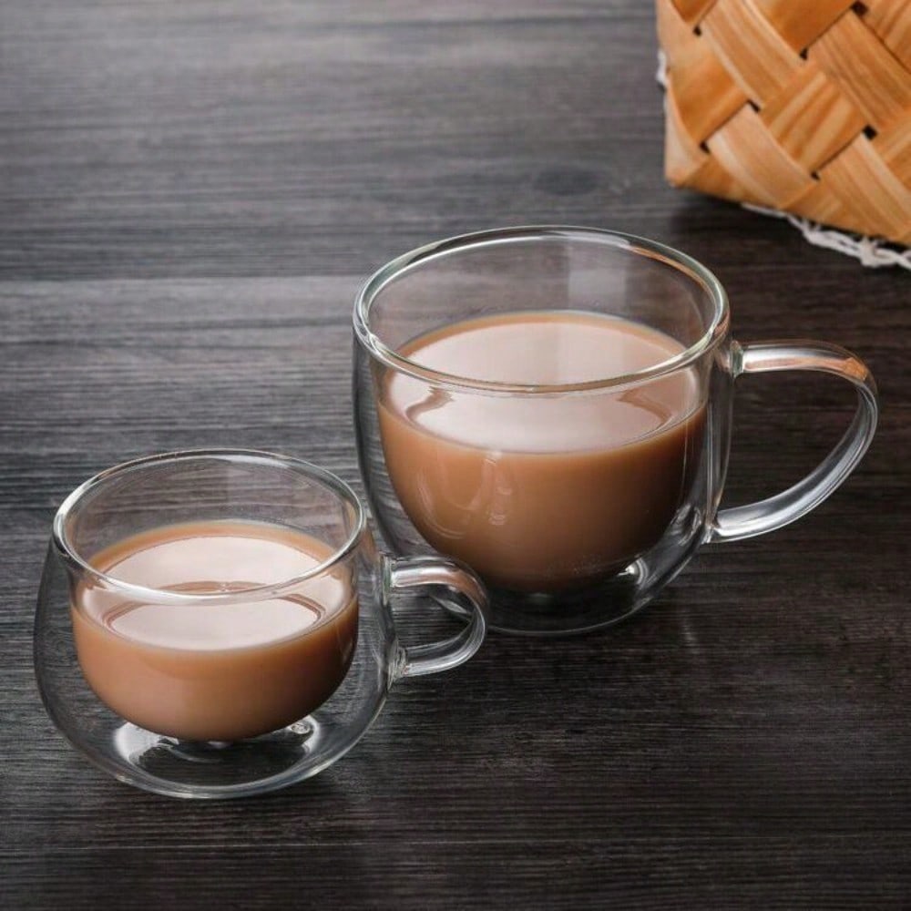 1PC Double Walled Glass Cups H - Espresso Shot Glass review and price