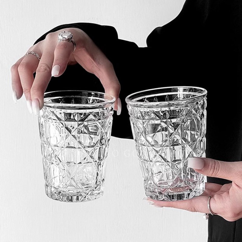2pcs 310ml Vintage Diamond Pat - Espresso Shot Glass review and price