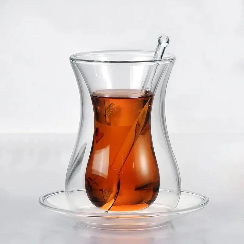Beauty Black Tea Cup Saucer Te - Espresso Shot Glass review and price