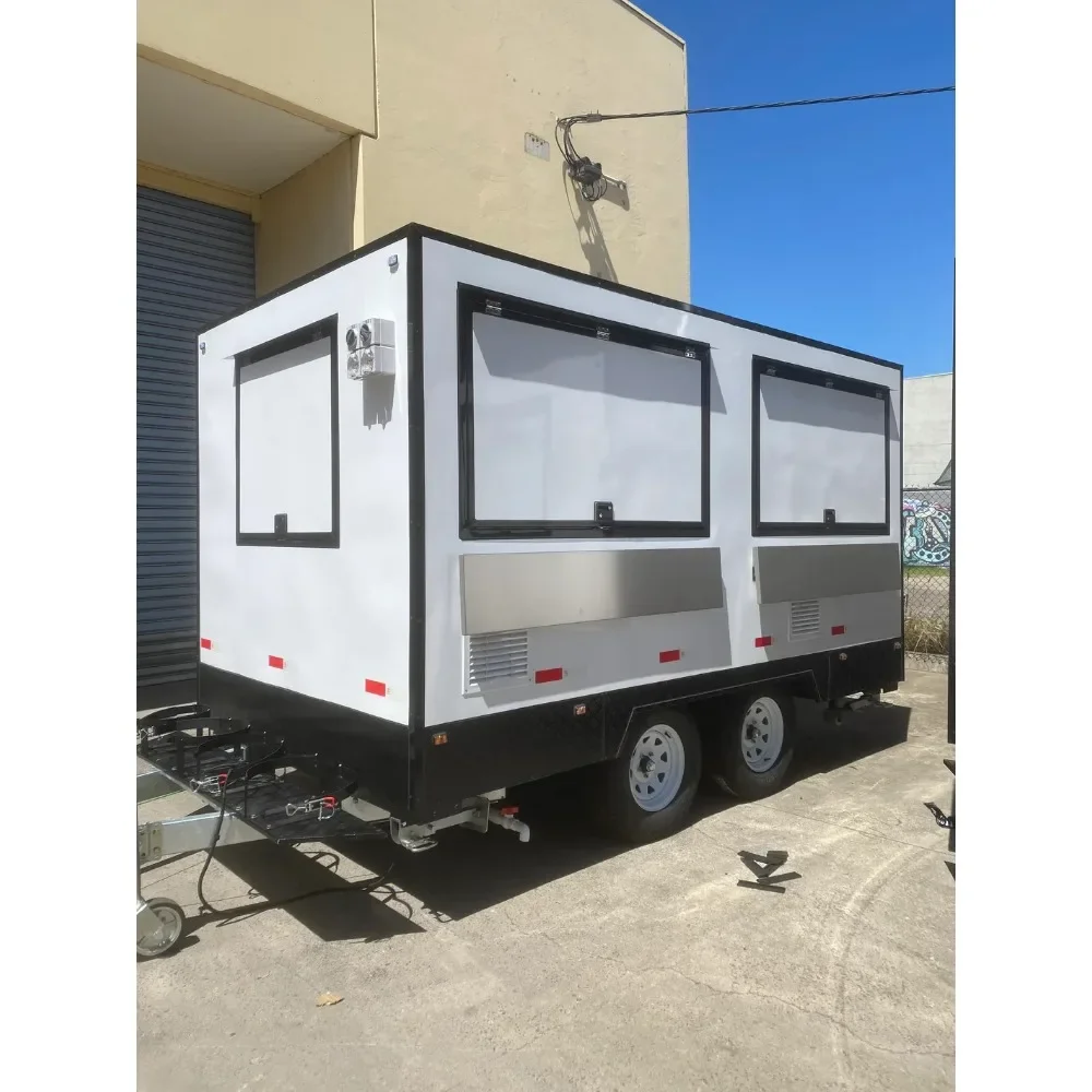 New Mobile Food Trailer with F - Coffee Van Equipment review and price