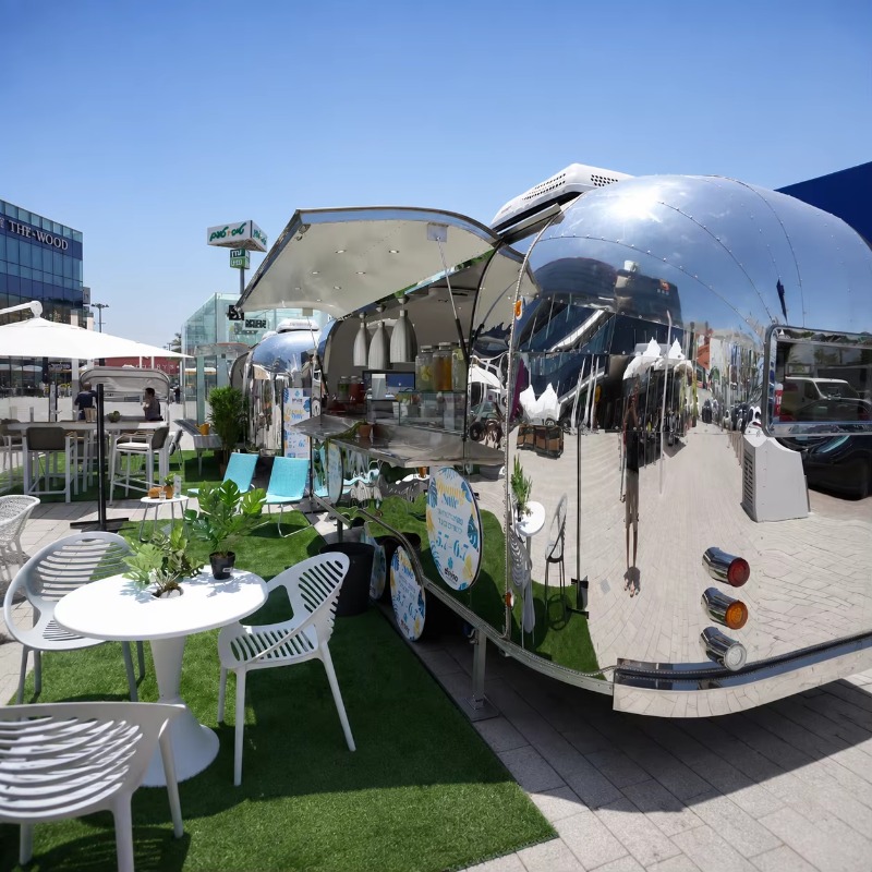 Food Truck Coffee Trailer Stre - Coffee Van Equipment review and price